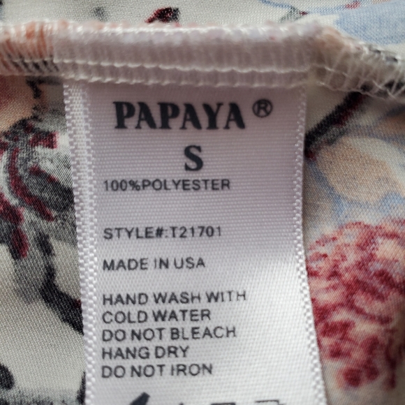 papaya tanktop with side sleeves - Picture 3 of 3